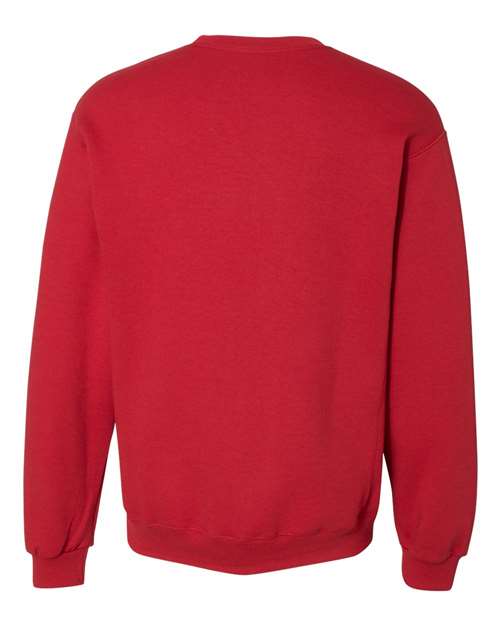 Dri Power® Crewneck Sweatshirt - Back - B60311703 - True Red