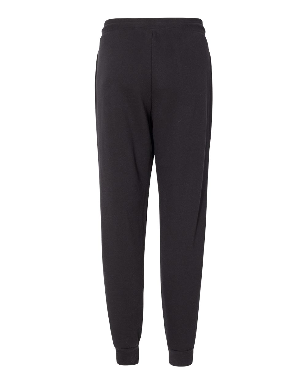 Unisex Sponge Fleece Jogger Sweatpants - Back - B36806502 - Black