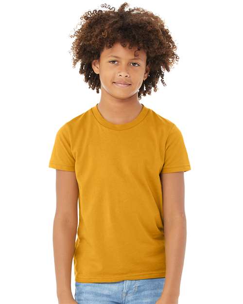 Youth Jersey Tee - OnModelFront - B38006553 - Mustard