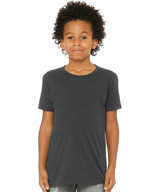 Youth Jersey Tee - OnModelFront - B38006593 - Dark Grey