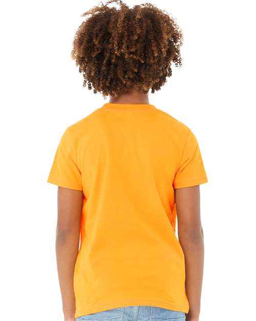 Youth Jersey Tee - OnModelBack - B38006623 - Gold