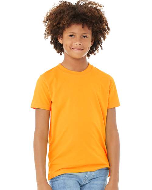 Youth Jersey Tee - OnModelFront - B38006623 - Gold