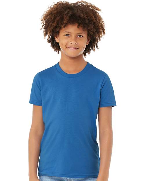 Youth Jersey Tee - OnModelFront - B38006183 - Columbia Blue