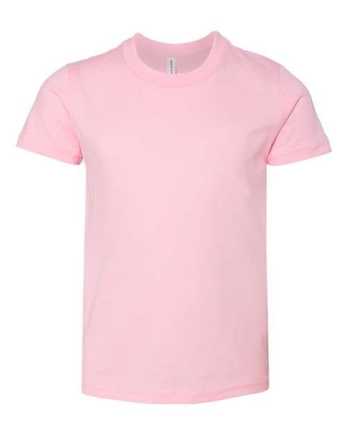 Youth Jersey Tee - Front - B38006303 - Pink