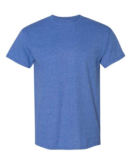 DryBlend® T-Shirt - Front - B06560823 - Heather Deep Royal