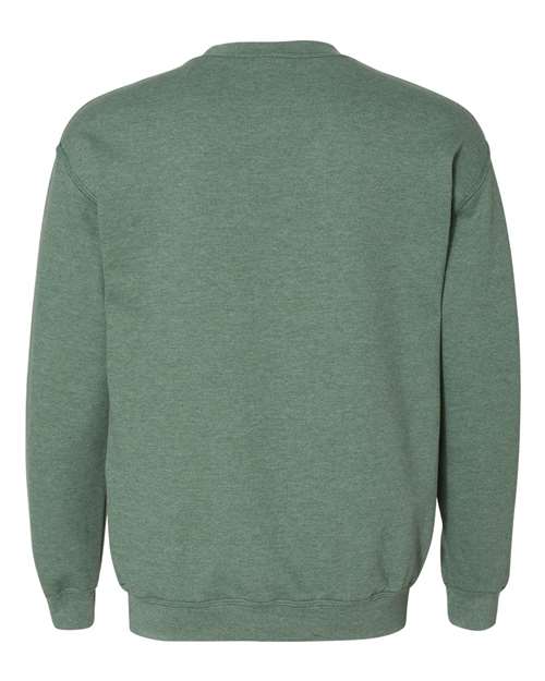 Heavy Blend™ Crewneck Sweatshirt - Back - B21060213 - Heather Dark Green