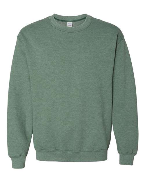 Heavy Blend™ Crewneck Sweatshirt - Front - B21060213 - Heather Dark Green
