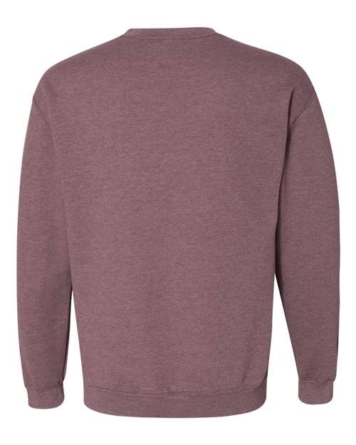 Heavy Blend™ Crewneck Sweatshirt - Back - B21060593 - Heather Dark Maroon