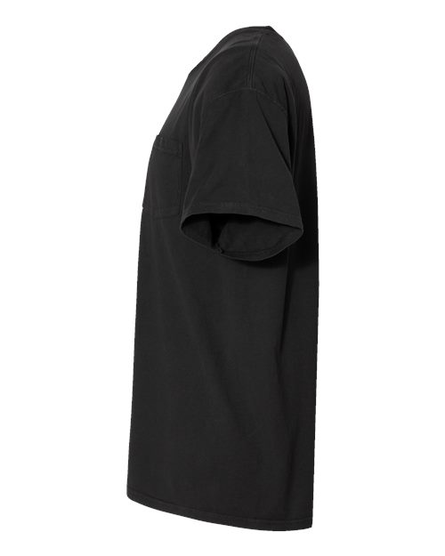 Garment-Dyed Pocket T-Shirt - DirectSide - B35200503 - Black