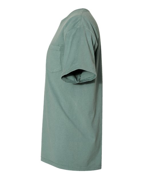Garment-Dyed Pocket T-Shirt - DirectSide - B35200543 - Cypress Green
