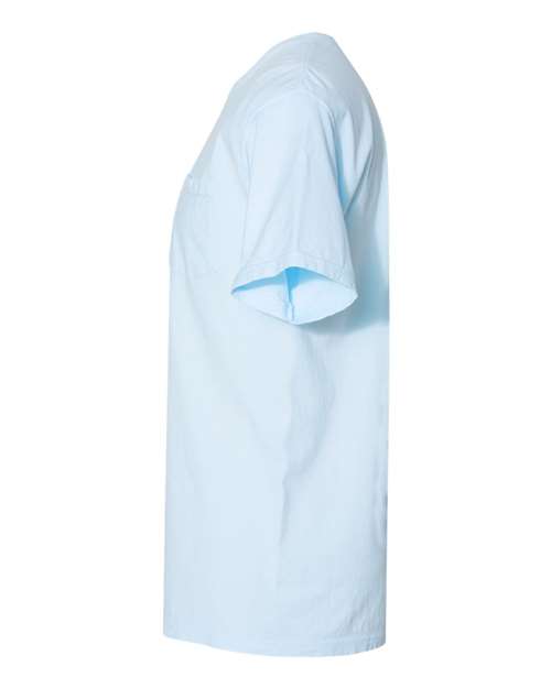 Garment-Dyed Pocket T-Shirt - DirectSide - B35200263 - Soothing Blue