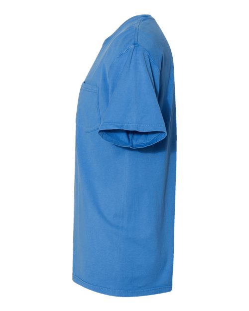 Garment-Dyed Pocket T-Shirt - DirectSide - B35200253 - Summer Sky Blue