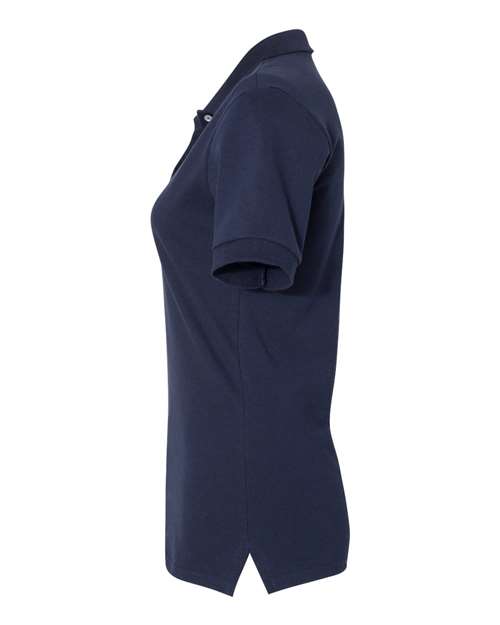 Women's 100% Ring-Spun Cotton Piqué Polo - DirectSide - B54435653 - J. Navy