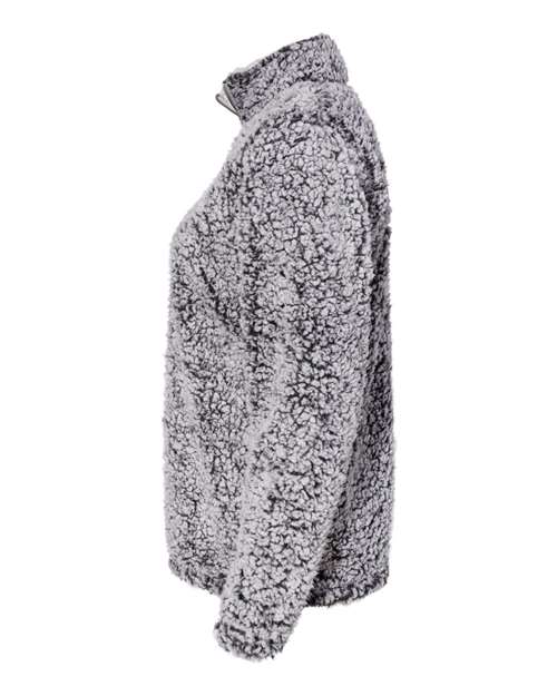 Women’s Epic Sherpa Quarter-Zip Pullover - DirectSide - B22928513 - Black Heather