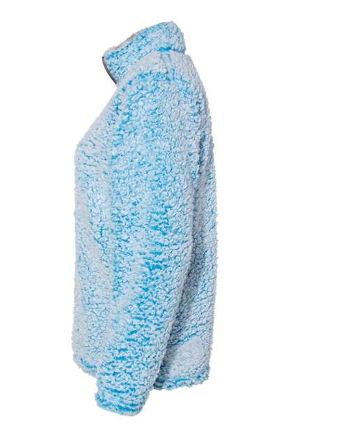 Women’s Epic Sherpa Quarter-Zip Pullover - DirectSide - B22928763 - Sapphire Heather
