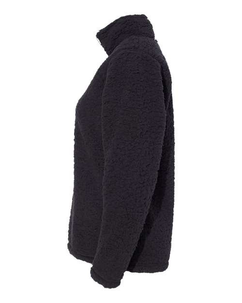 Women’s Epic Sherpa Quarter-Zip Pullover - DirectSide - B22928503 - Black
