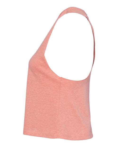 Women's Racerback Crop Tank - DirectSide - B19206183 - Heather Sunset