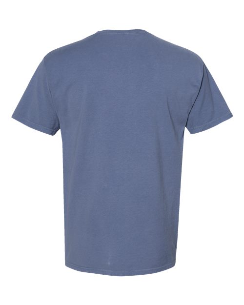 Garment-Dyed Pocket T-Shirt - Back - B35200103 - Saltwater