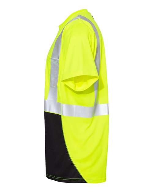 Black Bottom Class 2 T-Shirt - DirectSide - B36829174 - Lime