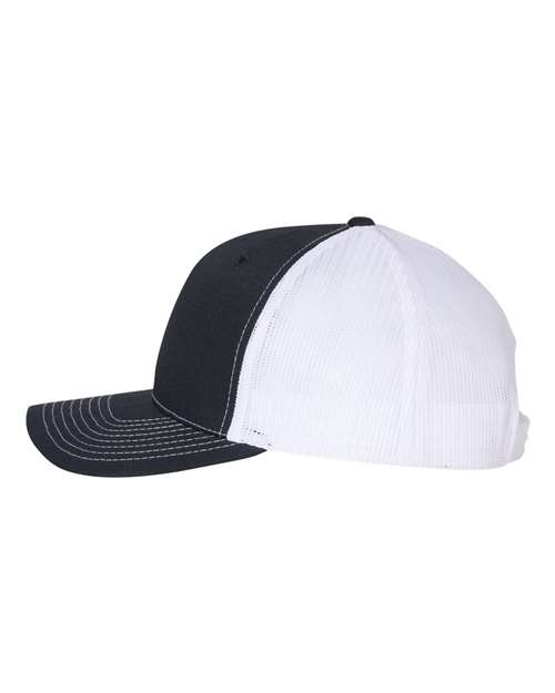 Five-Panel Trucker Cap - DirectSide - B00195010 - Navy/ White