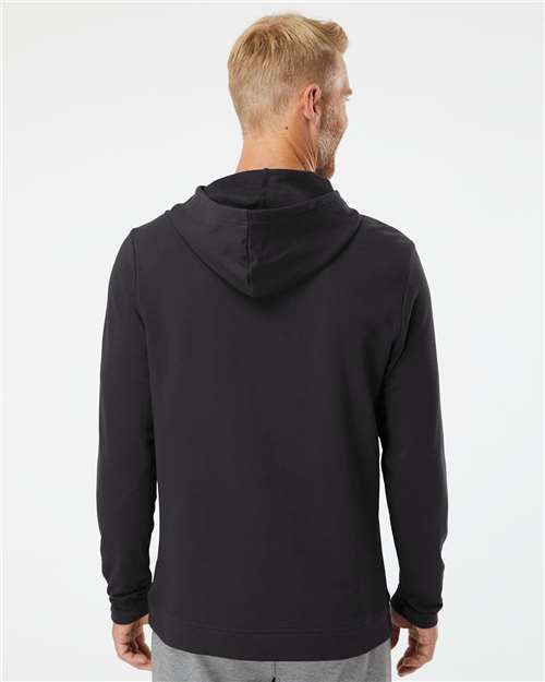 Lightweight Hooded Sweatshirt - OnModelBack - B00153504 - Black