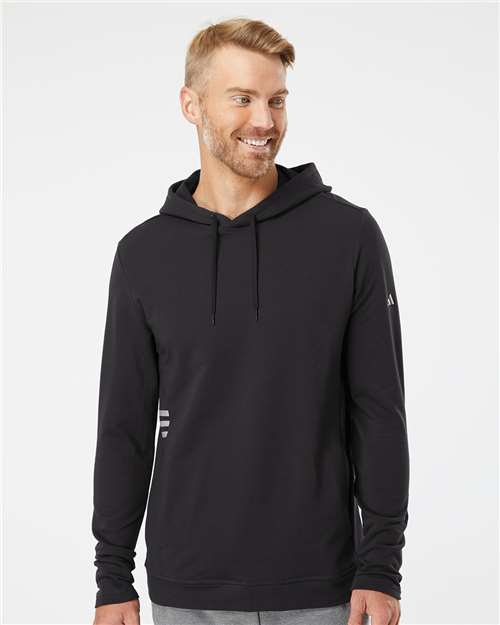 Lightweight Hooded Sweatshirt - OnModelFront - B00153504 - Black