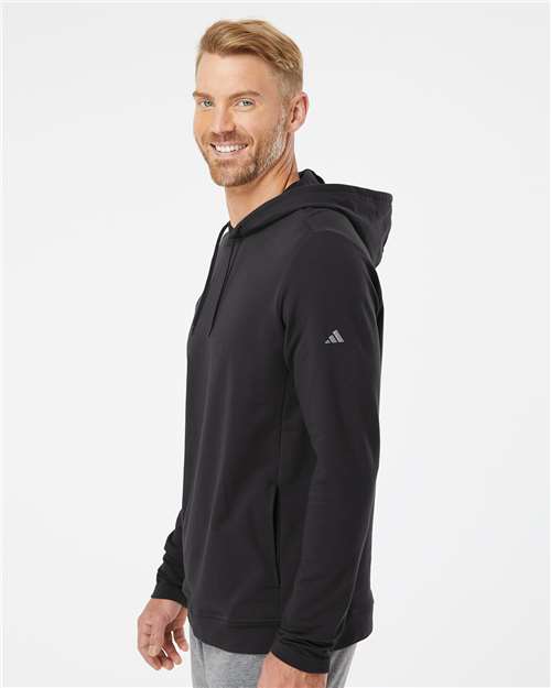 Lightweight Hooded Sweatshirt - OnModelSide - B00153504 - Black