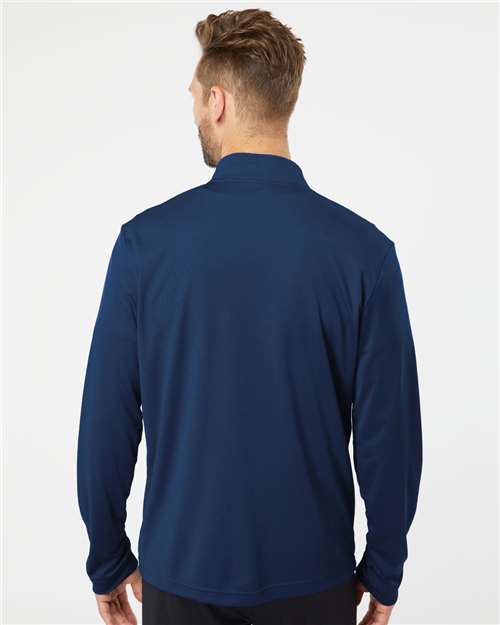 Lightweight Quarter-Zip Pullover - OnModelBack - B01153652 - Collegiate Navy