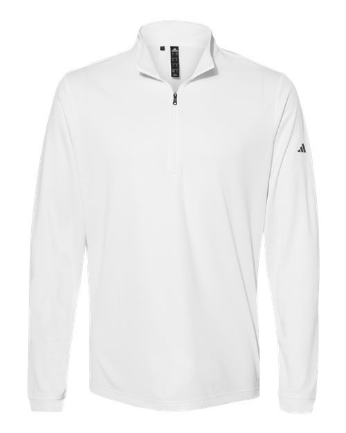 Lightweight Quarter-Zip Pullover - Front - B01153002 - White
