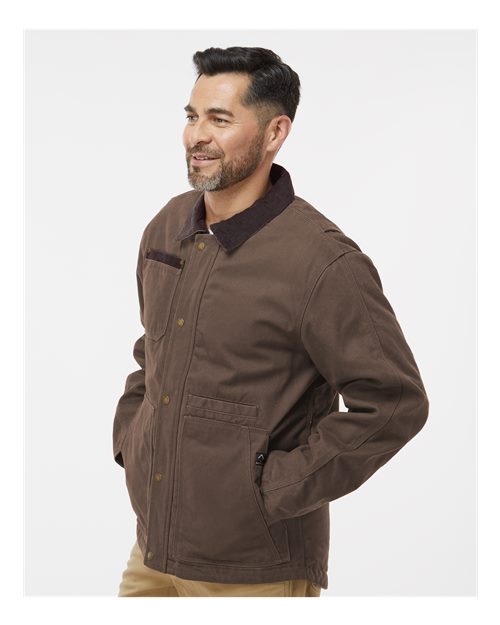 Rambler Boulder Cloth Jacket - OnModelSide - B01367743 - Tobacco