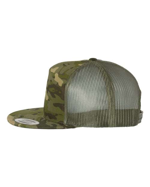 Five-Panel Classic Trucker Cap - DirectSide - B61595610 - Multicam Tropic/ Green