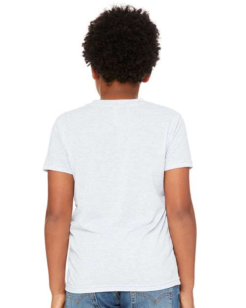 Youth Jersey Tee - OnModelBack - B38006023 - Ash