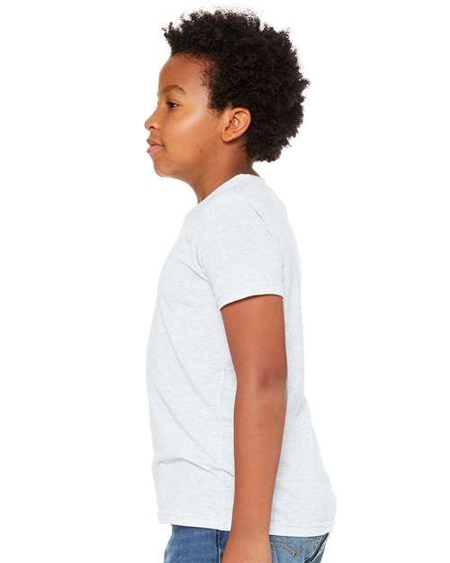Youth Jersey Tee - OnModelSide - B38006023 - Ash