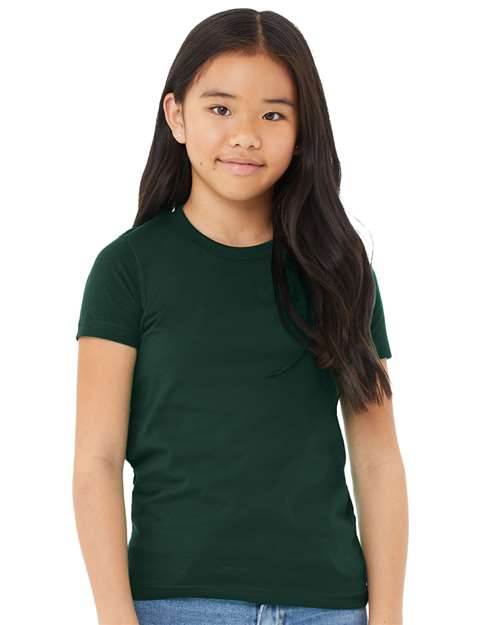 Youth Jersey Tee - OnModelFront - B38006543 - Forest