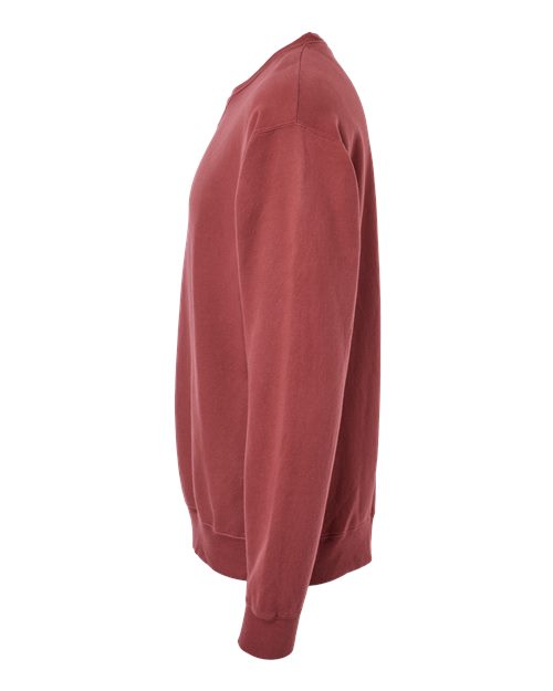 Garment-Dyed Crewneck Sweatshirt - DirectSide - B35700323 - Cayenne
