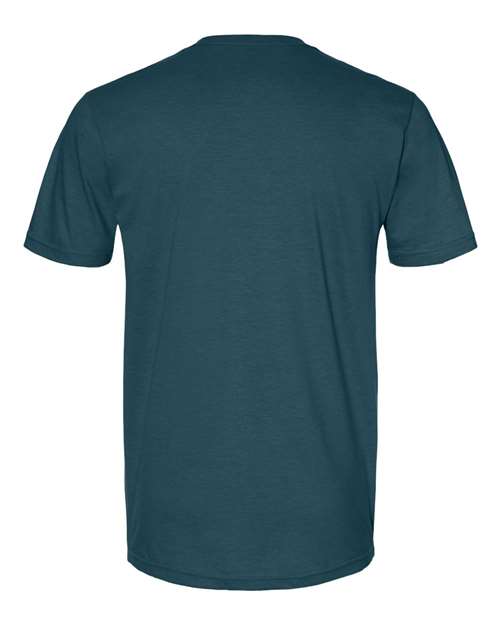 Softstyle® CVC T-Shirt - Back - B00260133 - Steel Blue
