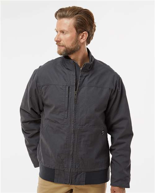 Force Power Move Bomber Jacket - OnModelFront - B01767093 - Charcoal