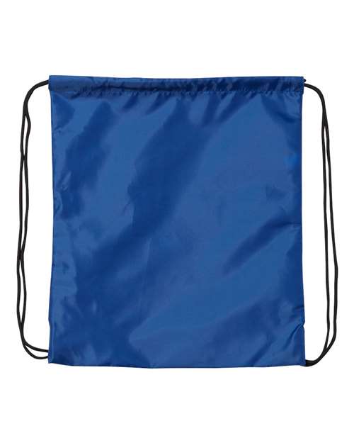 Drawstring Backpack - Front - B03466750 - Royal