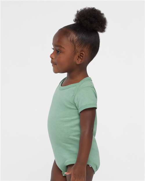 Infant Fine Jersey Bodysuit - OnModelSide - B33438181 - Saltwater