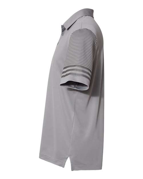 Striped Sleeve Polo - DirectSide - B03253353 - Grey Three/ Grey Five