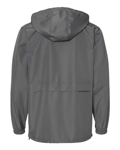 Full-Zip Anorak Jacket - Back - B63184583 - Graphite