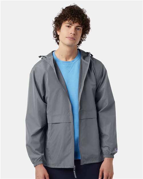 Full-Zip Anorak Jacket - OnModelFront - B63184583 - Graphite