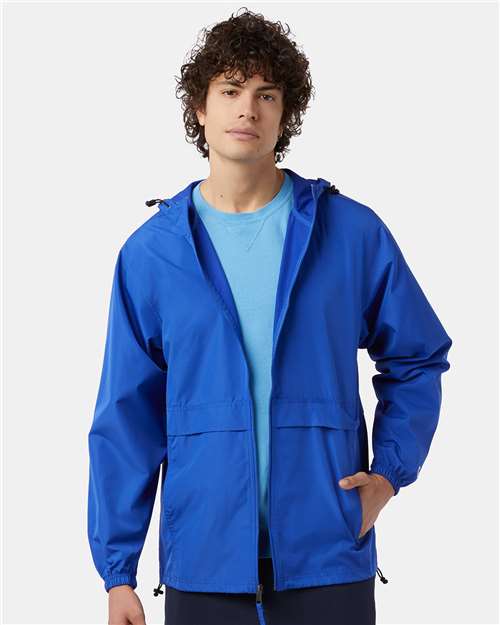 Full-Zip Anorak Jacket - OnModelFront - B63184753 - Royal Blue