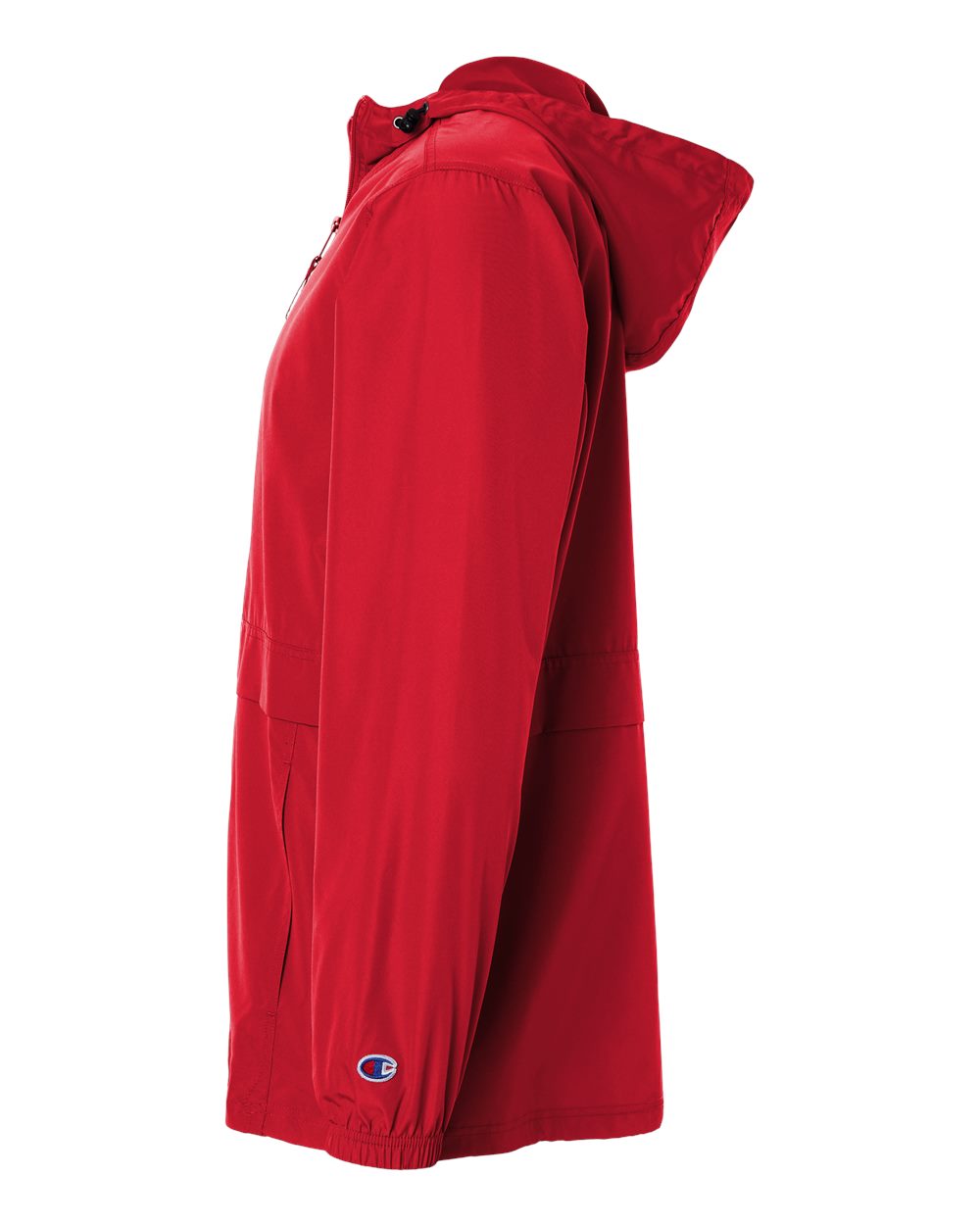 Full-Zip Anorak Jacket - DirectSide - B63184703 - Scarlet