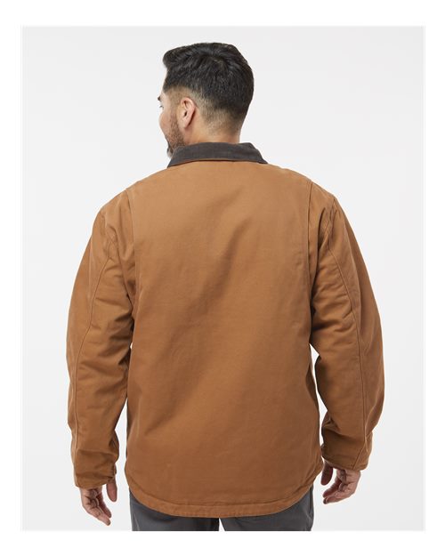 Rambler Boulder Cloth Jacket - OnModelBack - B01367283 - Saddle
