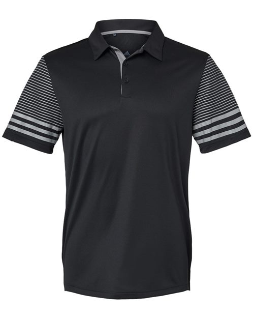 Striped Sleeve Polo - styleImage
