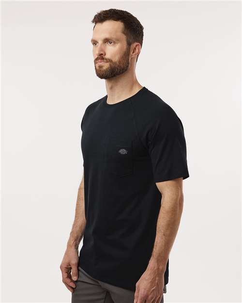 Performance Cooling T-Shirt - OnModelSide - B63030503 - Black