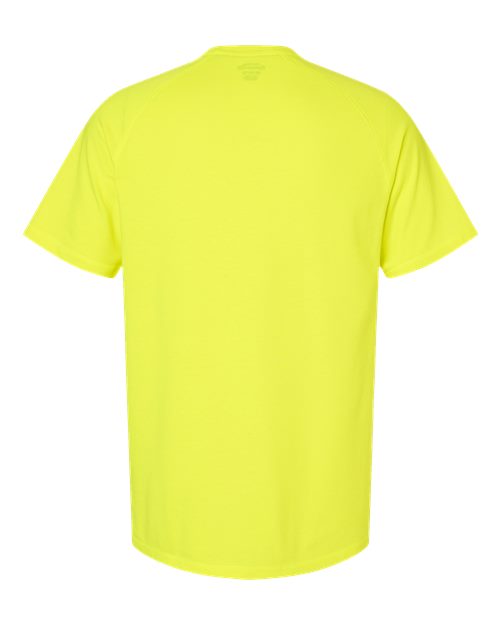 Performance Cooling T-Shirt - Back - B63030404 - Bright Yellow