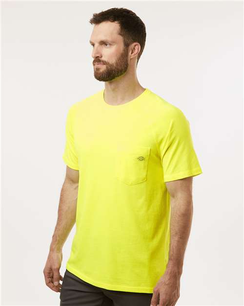 Performance Cooling T-Shirt - OnModelSide - B63030404 - Bright Yellow