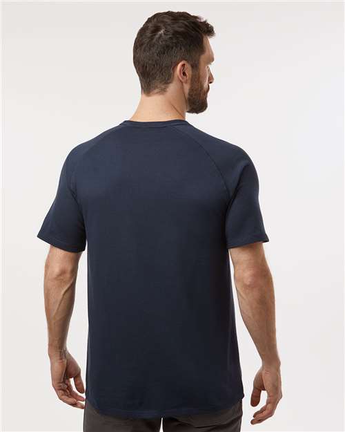 Performance Cooling T-Shirt - OnModelBack - B63030863 - Dark Navy